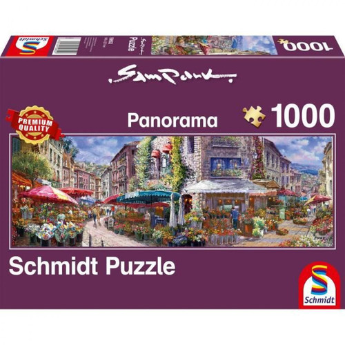 Schmidt Spiele - Puzzle Un air de printemps, 1000 pcs Schmidt Spiele  - Jeux de société