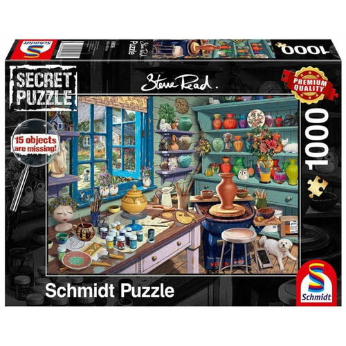 Schmidt - Schmidt Steve Sundram: Story Mania Jigsaw Puzzle (1000 Pieces) Schmidt  - Animaux Schmidt