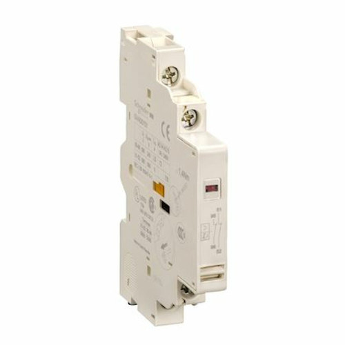 Schneider Electric - bloc contact auxiliaire tesys - pour gv2 / gv3 - 1f+1o - 2.5a - latéral - schneider electric gvad0110 Schneider Electric  - Marchand Stortle