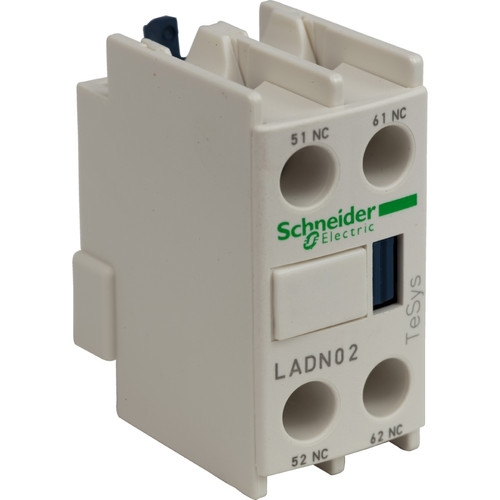 Schneider Electric - bloc contacts auxiliaires - pour tesys d et f - 2o - a vis - schneider electric ladn02 Schneider Electric  - Schneider Electric
