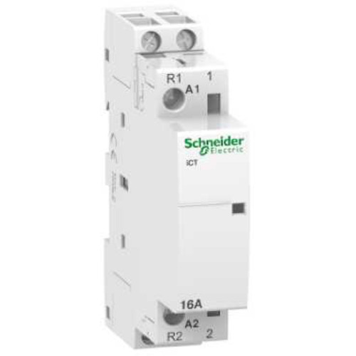 Schneider Electric - contacteur - ict - 16a - 1no + 1nc - 24vca - schneider acti9 a9c22115 Schneider Electric  - Télérupteurs, minuteries et horloges