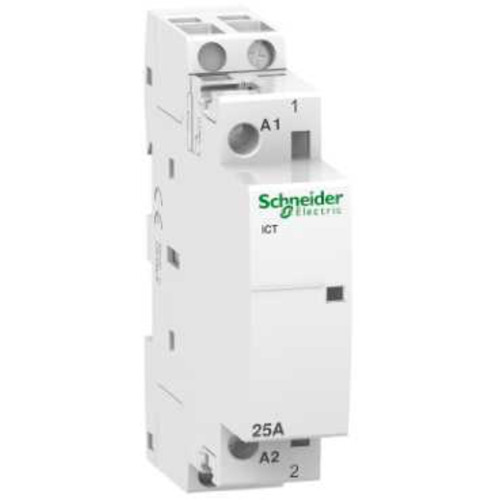 Schneider Electric - contacteur - ict - 25a - 1no - 240vca - schneider acti9 a9c20731 Schneider Electric  - Télérupteurs, minuteries et horloges