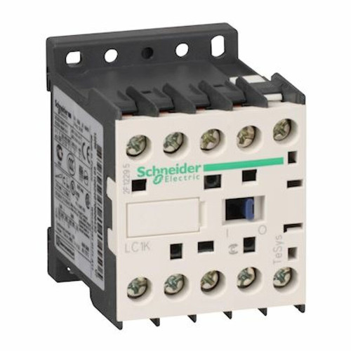Autres équipements modulaires Schneider Electric contacteur tesys k - 3 pôles - 1o - 24v ac - a vis - schneider electric lc1k0601b7