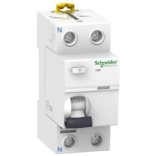 Schneider Electric - interrupteur différentiel - iidk - 1p+n - 40a - 30 ma - type ac - schneider electric a9r55240 - Interrupteurs différentiels