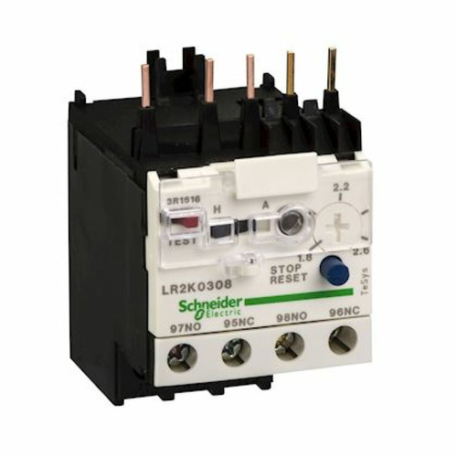 Schneider Electric - relais de protection thermique - pour contacteur tesys k - 3.7 à 5.5a - schneider electric lr2k0312 Schneider Electric  - Contacteur