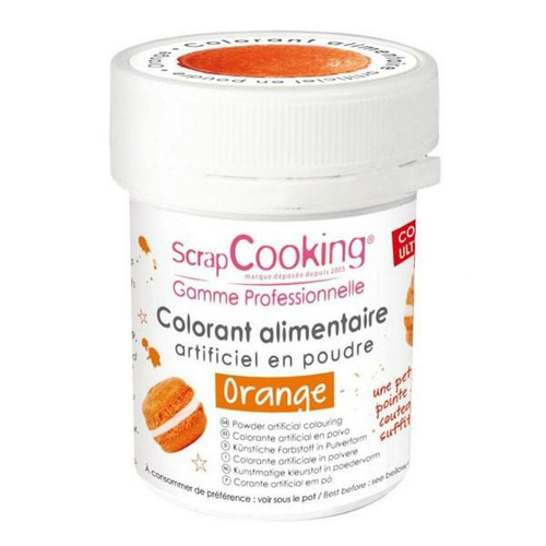 Scrapcooking - Colorant alimentaire Orange Scrapcooking  - Kits créatifs