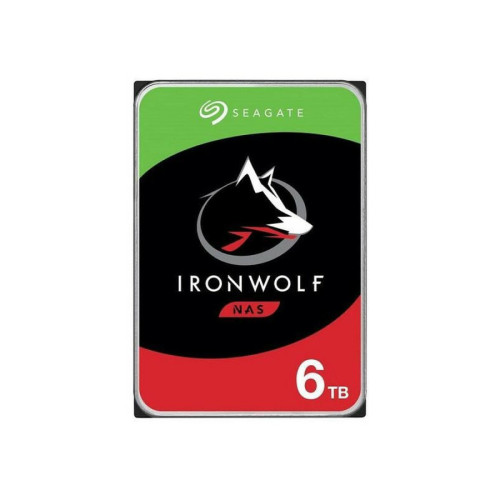 Seagate - Disque dur interne Seagate IronWolf ST6000VNA01 6 To Argent - Marchand My discounter