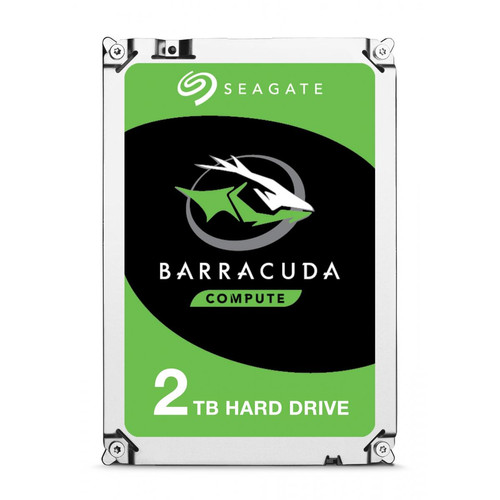 Seagate - Barracuda 7200 2To HDD single Desktop Barracuda 7200 2To HDD 7200rpm SATA serial ATA 6Gb/s NCQ 256Mo cache 89cm 3.5p BLK single pack - Disque Dur interne Seagate