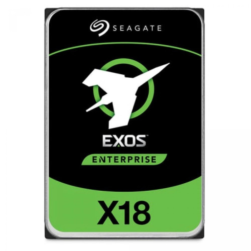 Seagate - Exos X18 Disque Dur HDD Interne 12000Go 3.5" SATA 258Mo/s Noir - Disque Dur interne 3.5" Disque Dur interne
