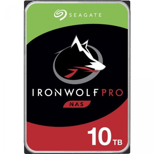 Seagate - IronWolf Pro Disque Dur NAS Interne 10000Go 3.5" SATA 229Mo/s Argent Seagate  - Disques dur nas