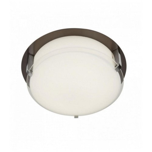 Searchlight - LED intégrée 1 lumière affleurante marron, blanc, chrome Searchlight  - Plafonniers