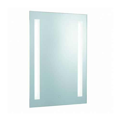 Searchlight - Miroir LED salle de bain Bathroom Verre miroir Argent 2 ampoules 70cm Searchlight  - Luminaires Verre
