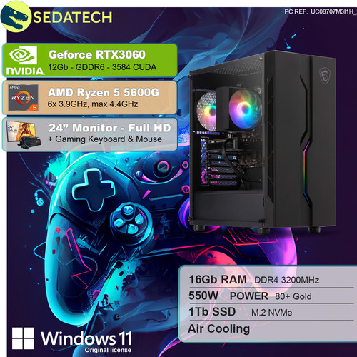 PC Fixe Gamer Sedatech