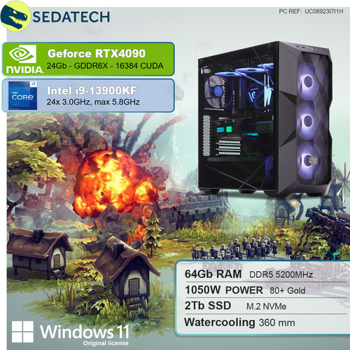 PC Fixe Gamer Sedatech
