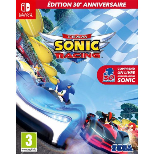 Sega - Team Sonic Racing 30th Anniversary Edition Premium Nintendo Switch Sega   - Sonic Jeux et Consoles
