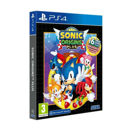 Sega - Sonic Origins Plus - Jeu PS4 Sega - PS4