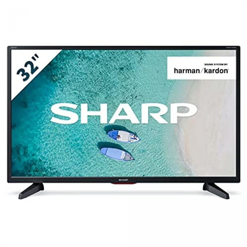 Sharp - 32CB6E Téléviseur 32" HD LED 60Hz HDMI Noir - TV 32'' et moins Sans smart tv