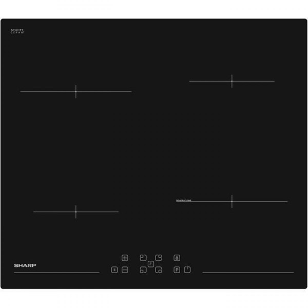 Table de cuisson Sharp Plaque induction SHARP 7400W 59cm, SHA4974019141718