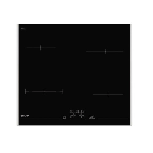 Table de cuisson Sharp Table de cuisson vitrocéramique 60cm 4 feux 5900w noir - KH6V08FT00FR - SHARP