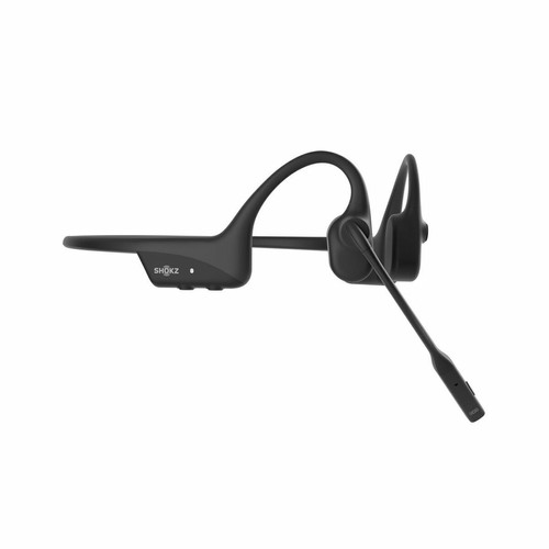 Ecouteurs intra-auriculaires Casque sans fil avec microphone Shokz C110-AA-BK Noir