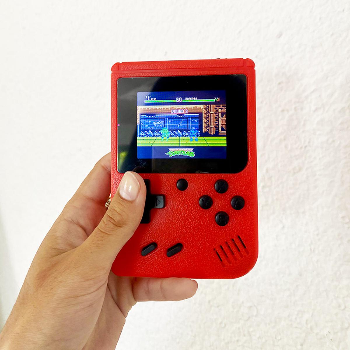 Shop Story - SHOP-STORY - GAME BOX RED : Console de Jeux Portable avec 400  Jeux Retro Vintage Batterie Rechargeable Connection TV Couleur rouge -  Console retrogaming - Rue du Commerce