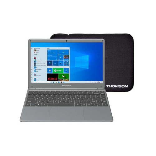 Shop Story - SHOP-STORY - LG09 THOMSON : Ordinateur Portable Thomson Notebook Aluminium NEOX 14.1" - Intel Celeron - 64 Go SSD - 4 Go RAM - Notebook Ordinateurs