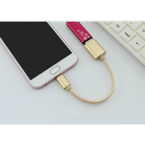 Shot - Adaptateur Type C/USB pour SAMSUNG Galaxy S9 Smartphone & MAC USB-C Clef (OR) Shot - Accessoires et consommables