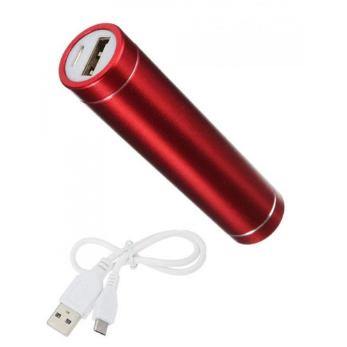 Shot - Batterie Chargeur Externe pour ALCATEL 1 2019 Power Bank 2600mAh avec Cable USB/Mirco USB Secours Telephone (ROUGE) Shot  - Accessoire Smartphone