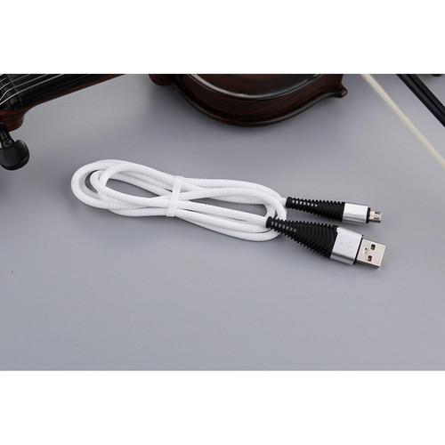 Shot - Cable Fast Charge Flexible Type C pour HUAWEI P40 lite E Smartphone Recharge Rapide Chargeur (BLEU) Shot  - Accessoires et consommables