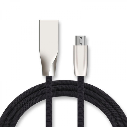 Shot - Cable Fast Charge Micro USB pour "WIKO Y81" Smartphone Android Chargeur 1m Recharge Rapide (NOIR) Shot  - Shot