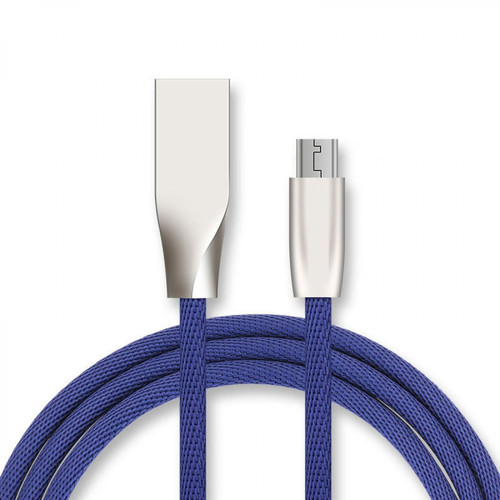 Shot - Cable Fast Charge Micro USB pour XIAOMI Redmi 7 Smartphone Android Chargeur 1m Recharge Rapide (BLEU) Shot  - Shot