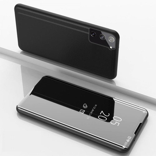 Shot - Clapet Miroir pour "SAMSUNG Galaxy S21+ PLUS" Protection Clear View Maquillage (NOIR) Shot  - Coque, étui smartphone