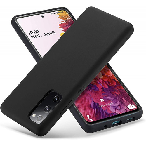 Shot - Coque Silicone Mat pour "SAMSUNG Galaxy A42" Elegante Ultra Fine Protege Cameras (NOIR) Shot  - Coque, étui smartphone Plastique