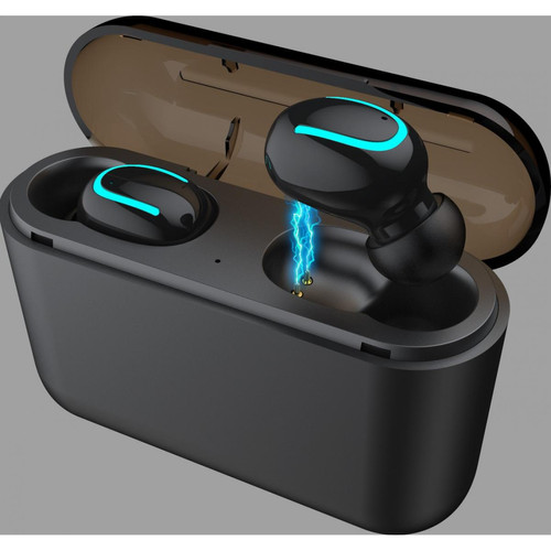 Shot - Ecouteurs Bluetooth Avec Boitier de Charge pour HONOR 20 Smartphone Sans Fil INTRA-AURICULAIRE Waterproof Shot  - Ecouteurs Intra-auriculaires Ecouteurs intra-auriculaires