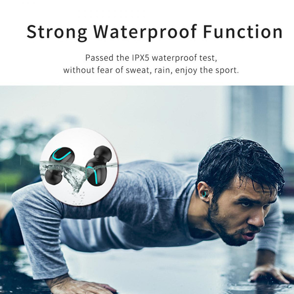Shot Ecouteurs Bluetooth Avec Boitier de Charge pour XIAOMI Mi 10 Pro Smartphone Sans Fil INTRA-AURICULAIRE Waterproof