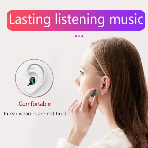 Ecouteurs intra-auriculaires Ecouteurs Bluetooth Avec Boitier de Charge pour XIAOMI Mi 10 Pro Smartphone Sans Fil INTRA-AURICULAIRE Waterproof