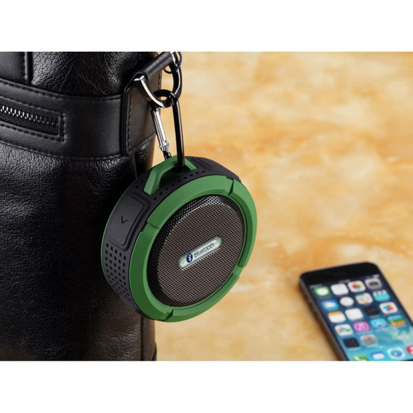 Autres accessoires smartphone Enceinte Bluetooth Sport pour SAMSUNG Galaxy A01 Smartphone Ventouse Haut-Parleur Micro Waterproof (BLEU)