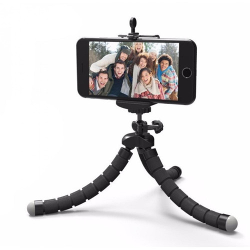 Shot - Mini Trepied avec Telecommande pour HUAWEI P30 lite XL Smartphone Android IOS Reglable Sans Fil Bluetooth Bouton Shot  - Accessoire Photo et Vidéo