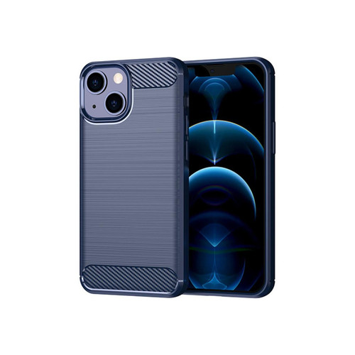Shot - Pack Protection pour "IPHONE 14 Plus" (Coque rayée + Films Hydrogel x3) (BLEU) Shot  - Coque, étui smartphone