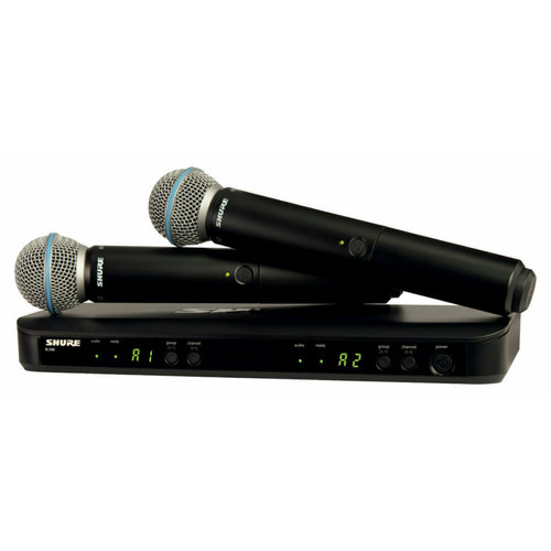 Shure - BLX288 / Beta 58A freq M17 Shure Shure  - Microphones
