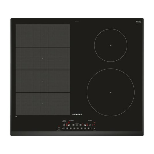 Siemens - Table de cuisson à induction 60cm 4 feux 7400w noir - ex651feb1f - SIEMENS - Siemens