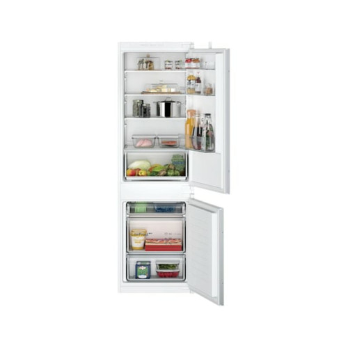 Siemens - Réfrigérateur congélateur encastrable KI86VNSE0, IQ100, 267 litres, Low Frost Siemens  - Réfrigérateur Encastrable