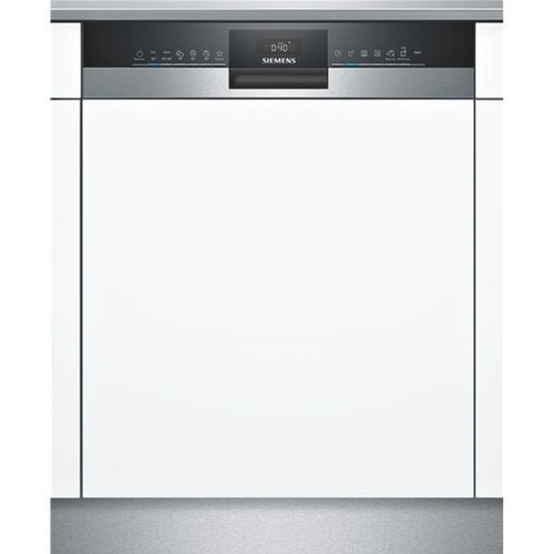 Siemens - Lave-vaisselle 60cm 13 couverts 46db intégrable avec bandeau noir/inox - sn53hs37ve - SIEMENS - Lave-vaisselle Encastrable