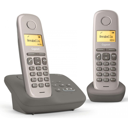 Siemens - Telephone sans fil GIGASET SIEMENS GIGA AL 170 A DUO UMBRA - Téléphone fixe Duo
