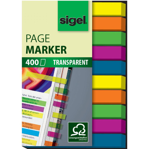 Sigel - sigel Marque-page repositionnable Film micro, 50 x 6 mm () Sigel  - Accessoires Bureau