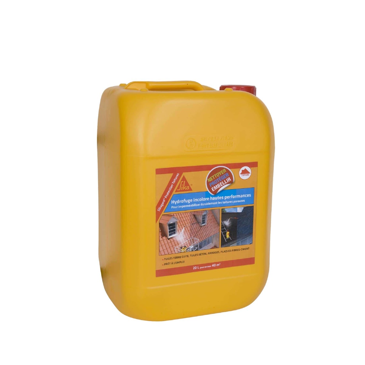 Peinture extérieure Sika Hydrofuge SIKA Sikagard Protection Toiture - 20L