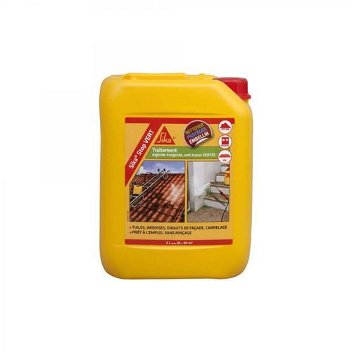 Sika - Traitement algicide et fongicide SIKA SikaStop VERT - 5L - Sika