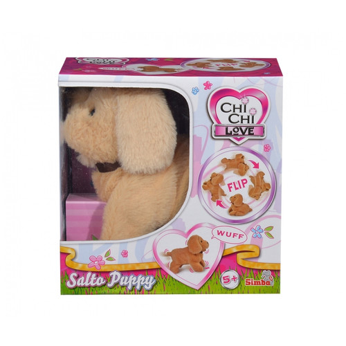 Simba Toys - Chi Chi LOVE Salto Puppy Chien en peluche Simba Toys  - Peluche chien