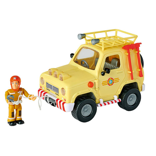 Simba - Feuerwehrmann Sam 4x4 Geländewagen, Spielfahrzeug Simba  - Simba