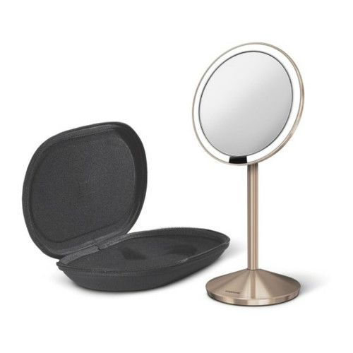 Simplehuman - Miroir ST3010 Miroir x10 à Capteur Lumineux Simplehuman  - Miroir grossissant x 10